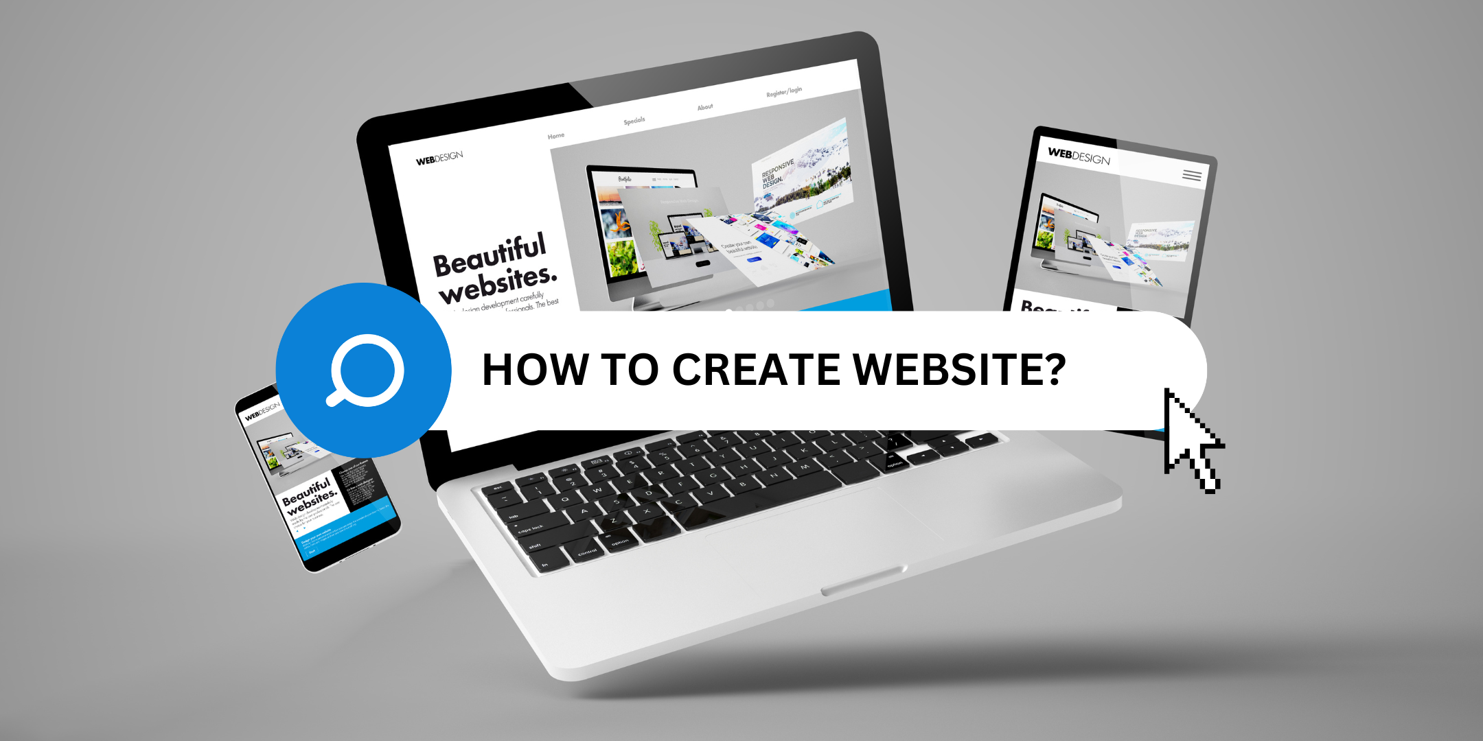 Create a professional business website